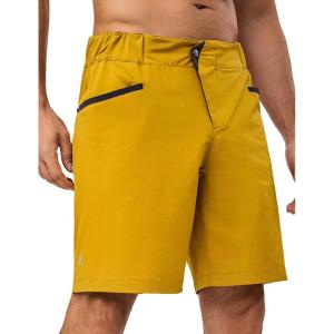 Little Donkey Andy Men’s Casual Shorts 9 Inch Inseam Stretch Running Golf Hiking Shorts with 4 Pockets(Yellow)