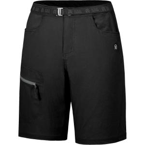 Little Donkey Andy Men’s Hiking Cargo Shorts with Belt Lightweight Quick Dry Bermuda Shorts(Black)