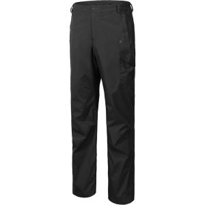 Little Donkey Andy Men’s Lightweight Waterproof Rain Pants Breathable Hiking Pant for Outdoor Fishing(A1. Black)