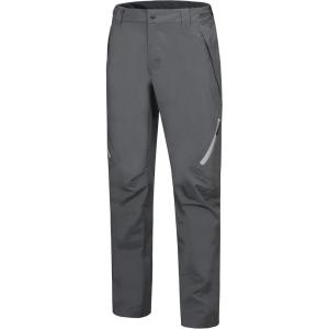 Little Donkey Andy Men’s Lightweight Waterproof Rain Pants Breathable Hiking Pant for Outdoor Fishing(B2. Gray)