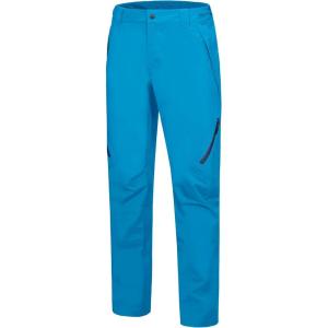Little Donkey Andy Men’s Lightweight Waterproof Rain Pants Breathable Hiking Pant for Outdoor Fishing(B5. Bright Blue)