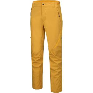 Little Donkey Andy Men’s Lightweight Waterproof Rain Pants Breathable Hiking Pant for Outdoor Fishing(B7. Ceylon Yellow)