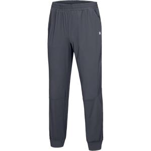 Little Donkey Andy Men’s Quick-Drying Running Pants, Stretch Cooling Performance Mens Joggers with Pockets(Dark Grey)