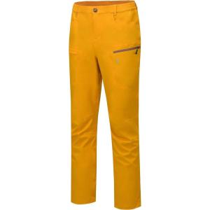 Little Donkey Andy Mens Rain Pants Waterproof Lightweight Breathable Rainproof Pants for Hiking Golf Fishing(Cyber Yellow)