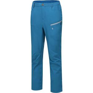 Little Donkey Andy Mens Rain Pants Waterproof Lightweight Breathable Rainproof Pants for Hiking Golf Fishing(Mosaic Blue)