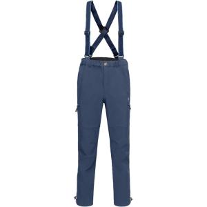 Little Donkey Andy Mens Ski Bibs Fleece Insulated Snow Pants Water-Resistant Snowboard Pant Winter with Detachable Suspenders(Moonlit Ocean)