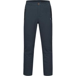 Little Donkey Andy Men’s Windproof Fleece Lined Hiking Cargo Pants Water Repellent Softshell Ski Snow Pants(B1.black Heather)