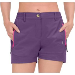 Little Donkey Andy Women’s 3.5 Inches Lightweight Stretch Quick Dry Shorts for Running Hiking Golf(Wood Violet)