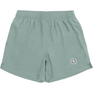 Little Donkey Andy Women’s Quick-Dry Running Shorts, High Waist Stretch Workout Hiking Bicycle Athletic Shorts with Liner(C10.built-in Brief- Light Gray)