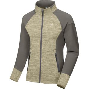 Little Donkey Andy Men’s Ultra Soft Warm Fleece Hybrid Jacket, Lightweight Thermal Running Coat for Golf Hiking(Khaki Heather)