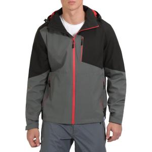 Little Donkey Andy Men’s Waterproof Rain Jacket Breathable Windbreaker Outdoor Rain Coat with Detachable Hood