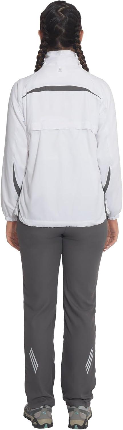 imageLittle Donkey Andy Women Track Suits 2 Piece Set Full ZipUp Jogger Tracksuit Set Lightweight Running Suits with Zip PocketsWhite