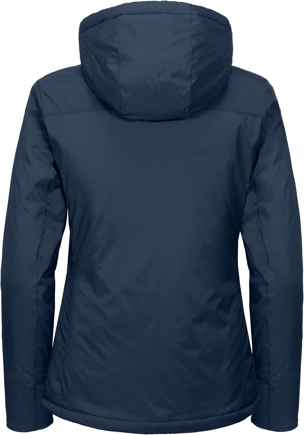 imageLittle Donkey Andy Womens Puffer Jacket Lightweight Windproof Warm for Hiking Travel Ski with Recycled InsulationBlue