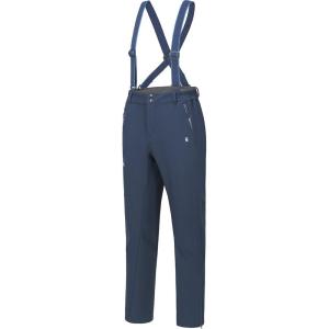 Little Donkey Andy Men’s Skiing Bibs Fleece Lined Snow Pants, Winter Water-Repellent Snowboard Pants with Suspenders(Navy)