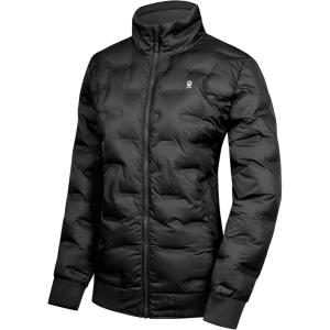 Little Donkey Andy Women’s Puffer Jacket Lightweight Quilted Jackets Winter Warm Light Stand Collar Jacket with 3 Pockets(Black)