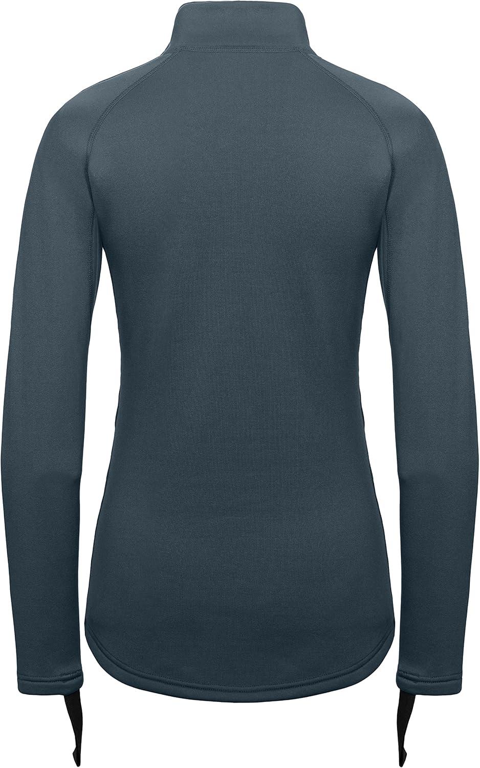 imageDasawamedh Womens Fleece Thermal Underwear Set Lightweight Warm Base Layers Long Johns for Hiking Skiing DivingA Blue