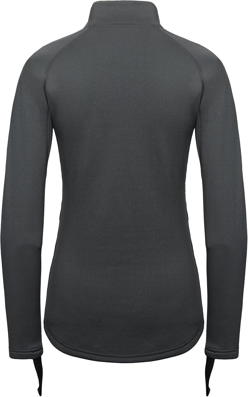 imageDasawamedh Womens Fleece Thermal Underwear Set Lightweight Warm Base Layers Long Johns for Hiking Skiing DivingA Grey