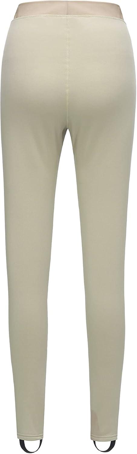 imageDasawamedh Womens Fleece Thermal Underwear Set Lightweight Warm Base Layers Long Johns for Hiking Skiing DivingA Light Khaki