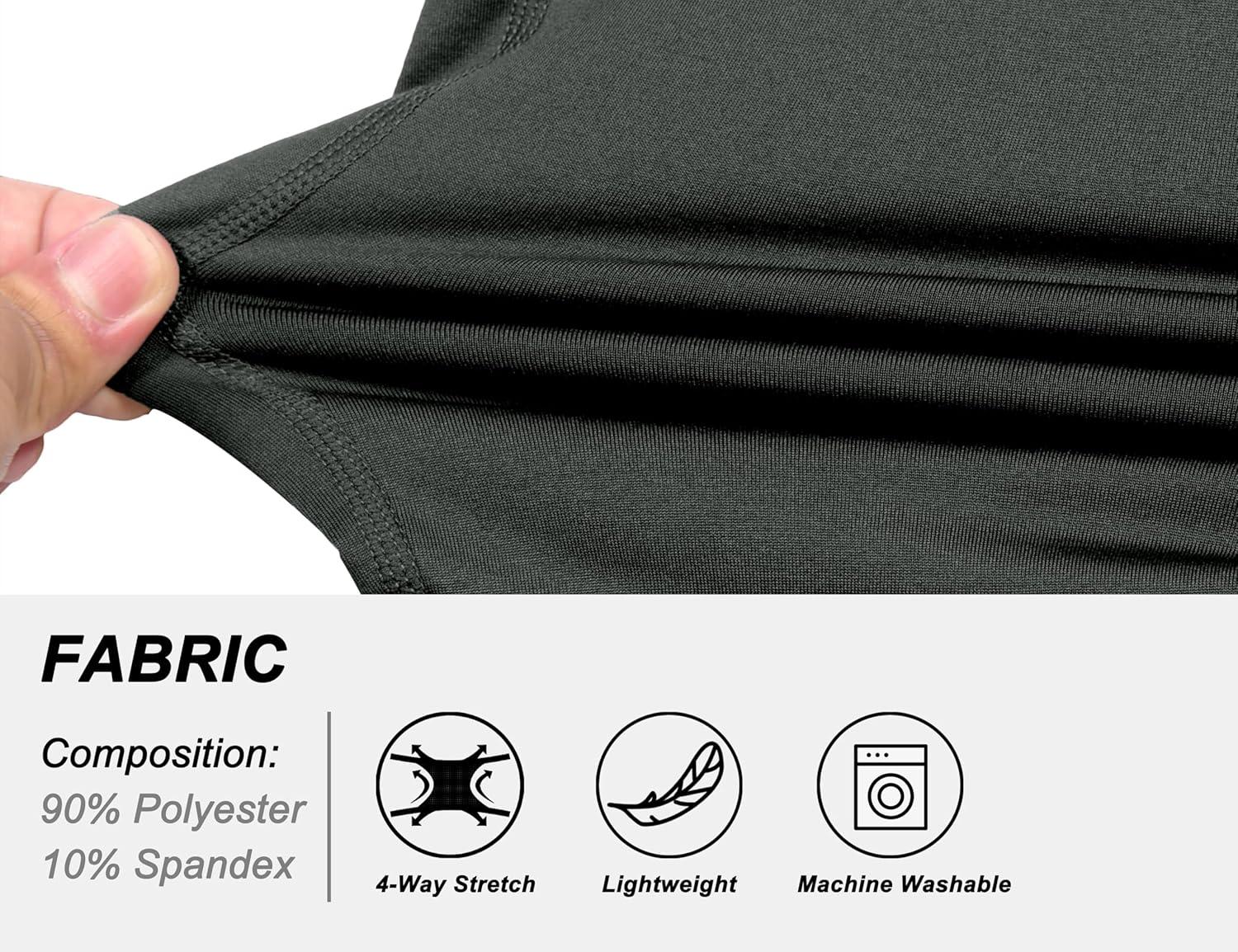 imageLittle Donkey Andy Mens Winter Fleece Pajama Set Warm Long Sleeve Pjs Quarter Zip Sleepwear Lounge Pants With Fly1 Black