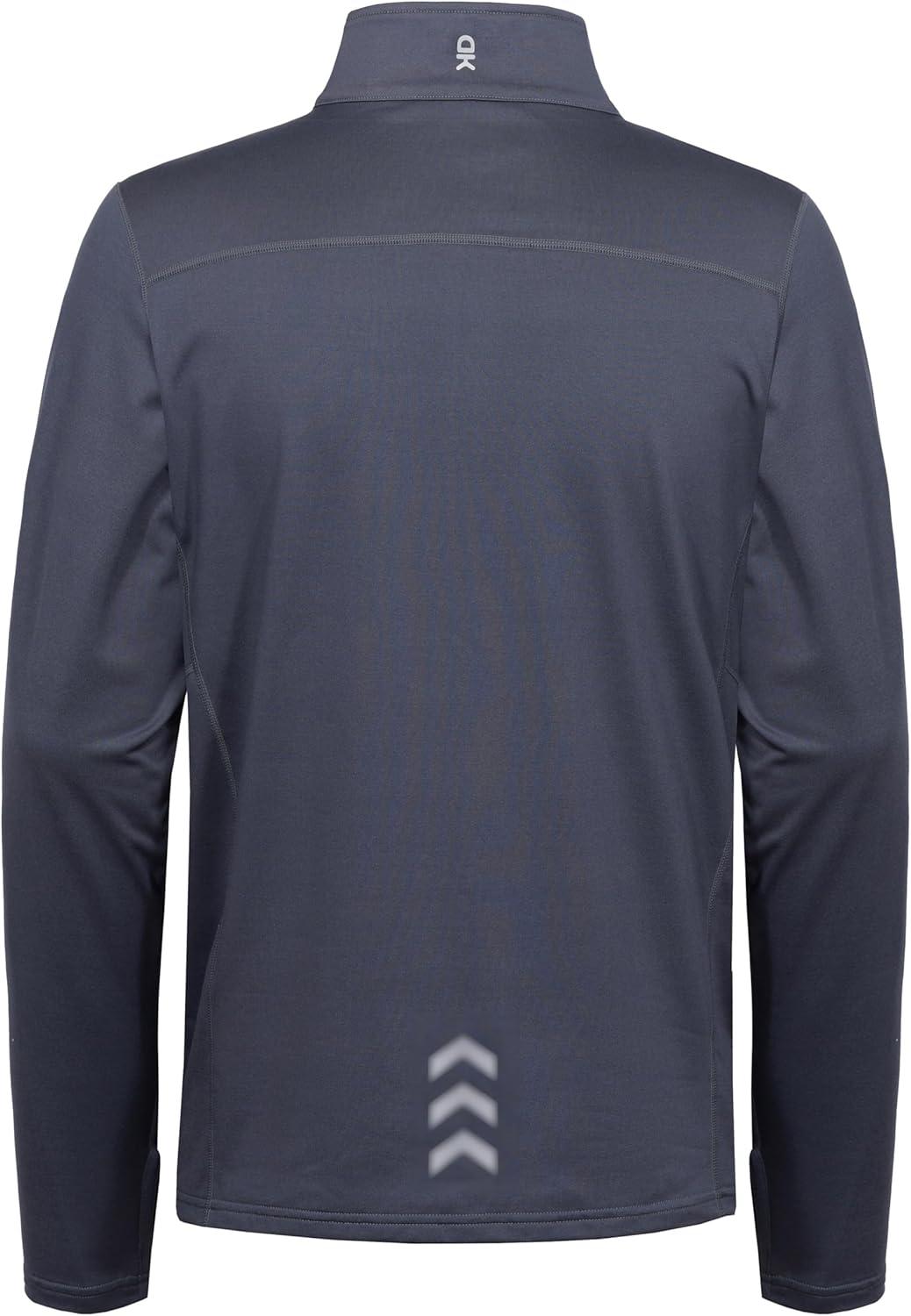 imageLittle Donkey Andy Mens Winter Fleece Pajama Set Warm Long Sleeve Pjs Quarter Zip Sleepwear Lounge Pants With Fly4 Dark Blue