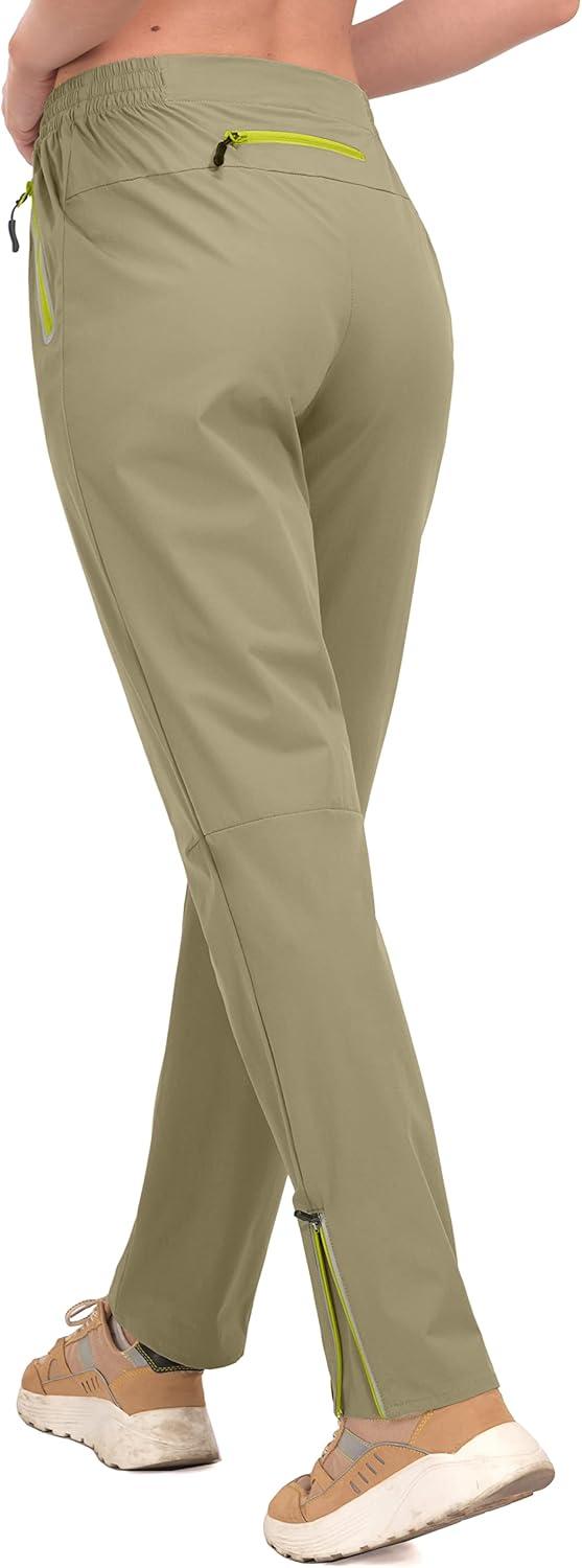 imageLittle Donkey Andy Womens Quick Dry Lightweight Stretch Golf Pants Hiking TravelDark Khaki
