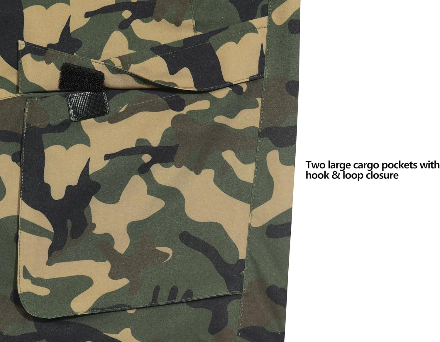 imageLittle Donkey Andy mens CargoDark Green Camo