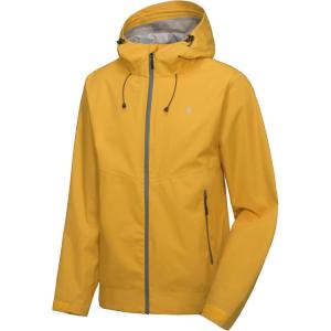 Little Donkey Andy Men’s Waterproof Rain Jacket High-Perfomance Lightweight Rain Shell for Golf Hiking S-XXL(F4.golden)