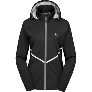Little Donkey Andy Women’s Waterproof Cyling Jackets Rain Running Coats Lightweight Windproof Packable(Upgraded Black)