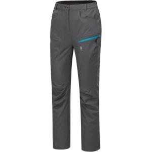 Little Donkey Andy Women’s Waterproof Rain Pants Lightweight Breathable Rainproof Pants for Outdoor Hiking Golf(Grey)