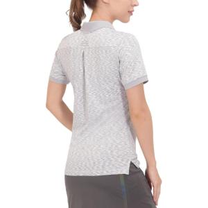 Little Donkey Andy Women’s Lightweight Short Sleeve Golf Polo Shirt 3-Buttons Collared Quick Dry Moisture Wicking UPF 50+(Heather Grey)