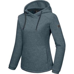 Little Donkey Andy Womens Winter Warm Polar Fleece Pullover Hoodie Lightweight Thermal Sweatshirts Running Hiking(Stormy Weather Heather)