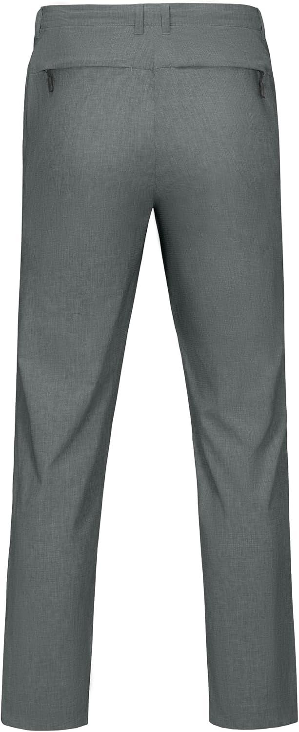 imageLittle Donkey Andy Mens Quick Dry Hiking Pants Classic Fit Lightweight Trousers with 6 Pockets Casual Outdoor Travel GolfGrey