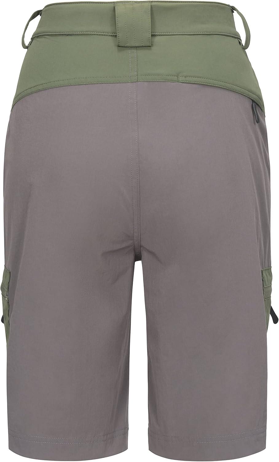 imageLittle Donkey Andy Womens Lightweight Quick Dry Hiking Shorts Golf Shorts Zippered PocketsSage
