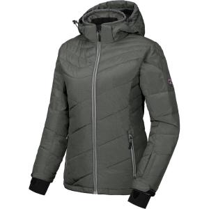 Little Donkey Andy Women’s Warm Windproof Ski Insulated Jacket Water Repellent Winter Snowboarding Snow Coat(Charcoal Gray)