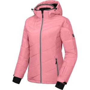 Little Donkey Andy Women’s Warm Windproof Ski Insulated Jacket Water Repellent Winter Snowboarding Snow Coat(Pink)