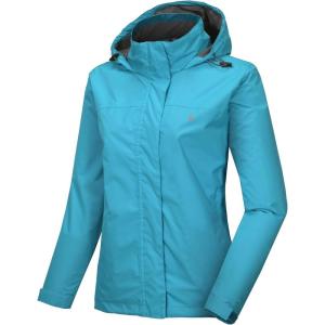 Little Donkey Andy Women’s Waterproof Rain Jacket Lightweight Outdoor Windbreaker Rain Coat Shell for Hiking, Travel(A13.aqua)