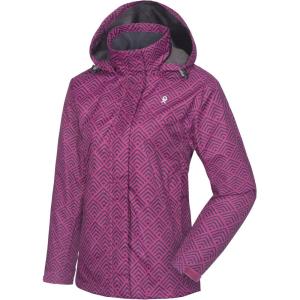 Little Donkey Andy Women’s Waterproof Rain Jacket Lightweight Outdoor Windbreaker Rain Coat Shell for Hiking, Travel(F11.dark Purple/Purple)