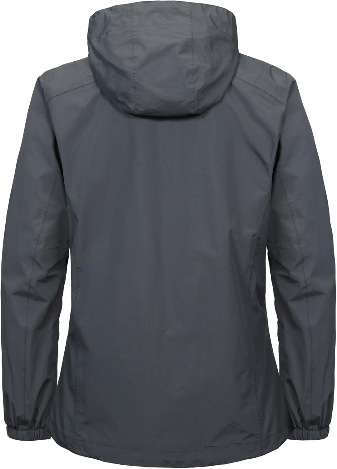 imageLittle Donkey Andy Womens 3 in 1 Winter Ski Jacket Warm Fleece Liner Jacket Waterproof Windproof Snow Coat amp Detachable HoodGray
