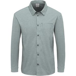 Little Donkey Andy Men’s UPF 50+ UV Protection Shirts, Cooling Quick-Dry Performance Fishing Shirts for Outdoor(Light Grey)
