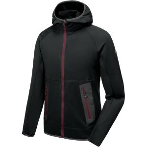Little Donkey Andy Men’s Fleece Lined Running Thumb Hole Jacket Winter Stretch Hoodies Full Zip Up Hooded Coat Workout Hiking(Black)