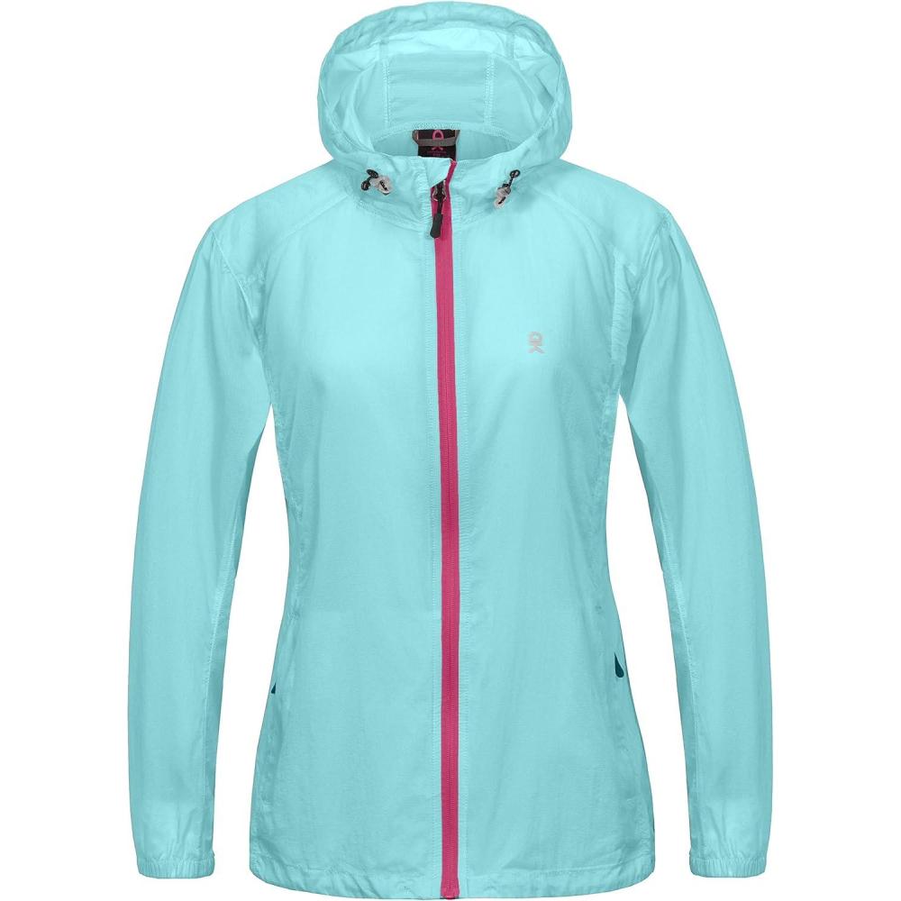 imageLittle Donkey Andy Womens Full Zip Sun Protection Hoodie Jacket Long Sleeve Shirt Running Hiking Golf Water Repellent UPF502 Light Blue