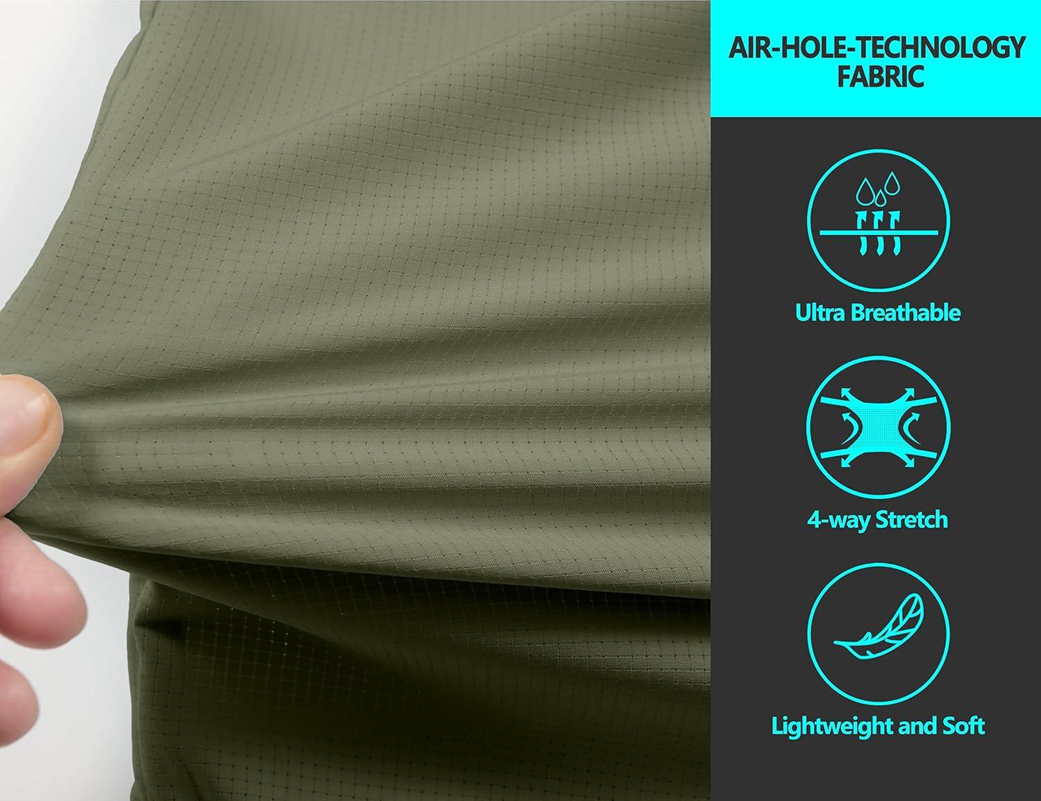 imageLittle Donkey Andy Womens UPF 50 UV Protection Shirt Breathable Long Sleeve Fishing Hiking Shirts Quick DryLoden Green