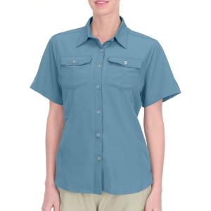 Little Donkey Andy Women’s Stretch Quick Dry UPF50+ Short Sleeve Shirt for Hiking, Travel, Camping(06 Slate)