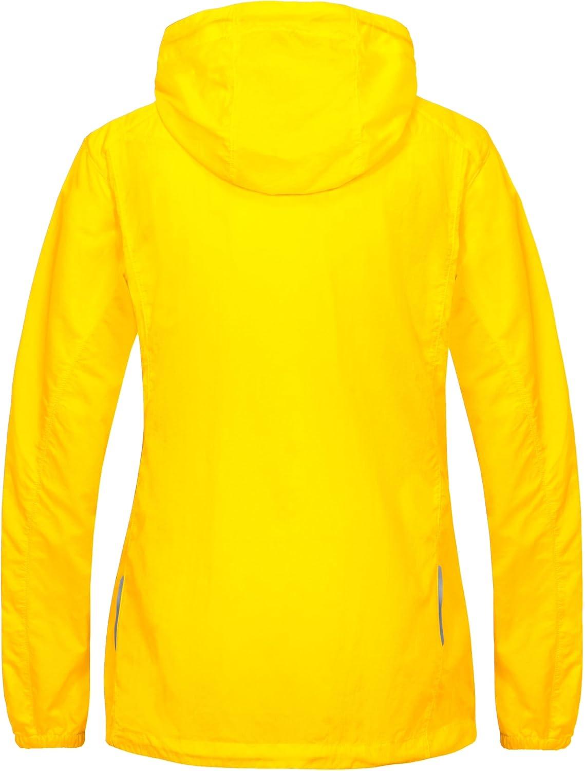 imageLittle Donkey Andy Womens Full Zip Sun Protection Hoodie Jacket Long Sleeve Shirt Running Hiking Golf Water Repellent UPF507 Cyber Yellow