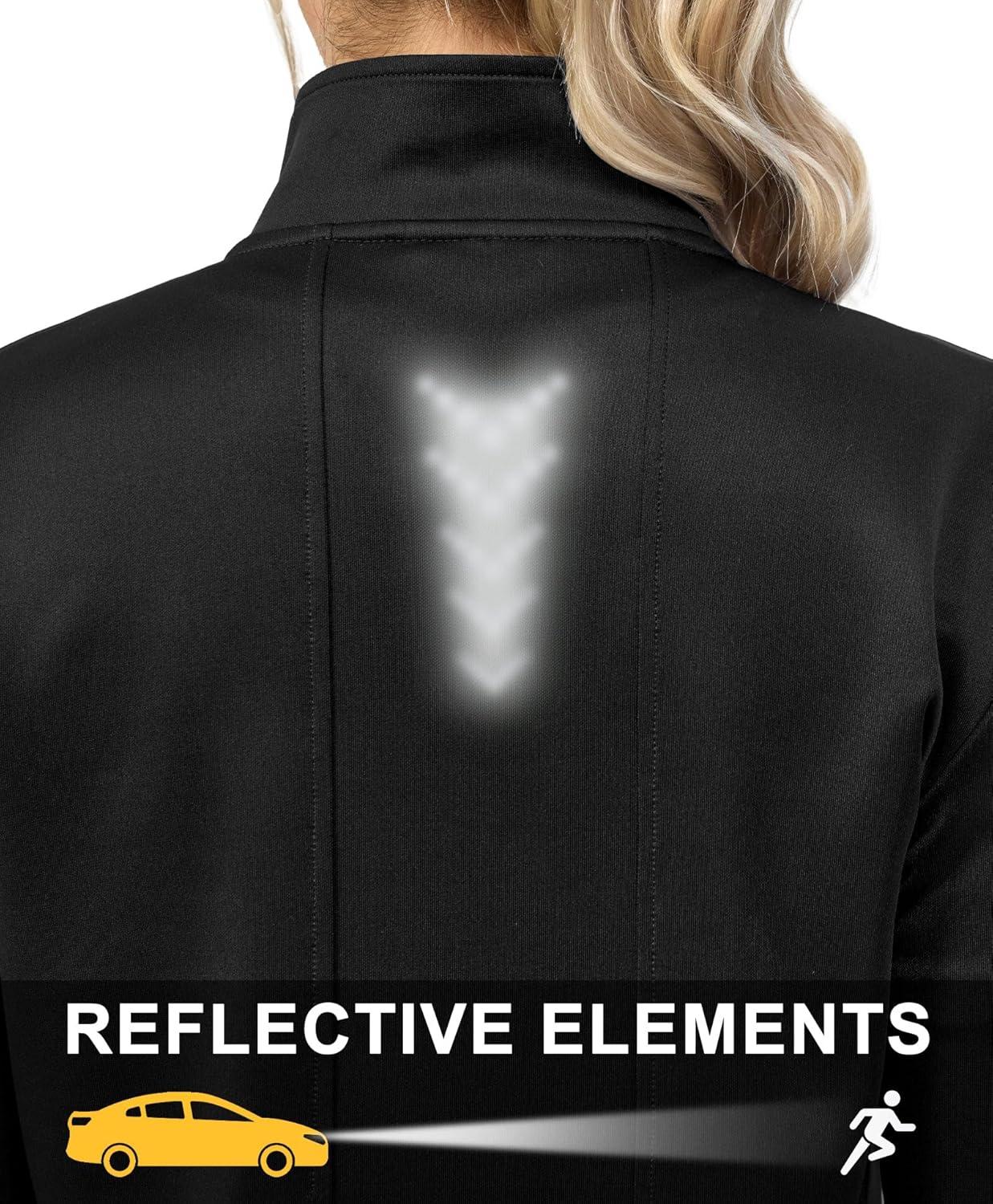 imageLittle Donkey Andy Womens Tracksuit Set 2 Piece Sweatsuit Outfits Long Sleeve Zip Up Lounge Jogger Set with Zipper PocketA1 Black