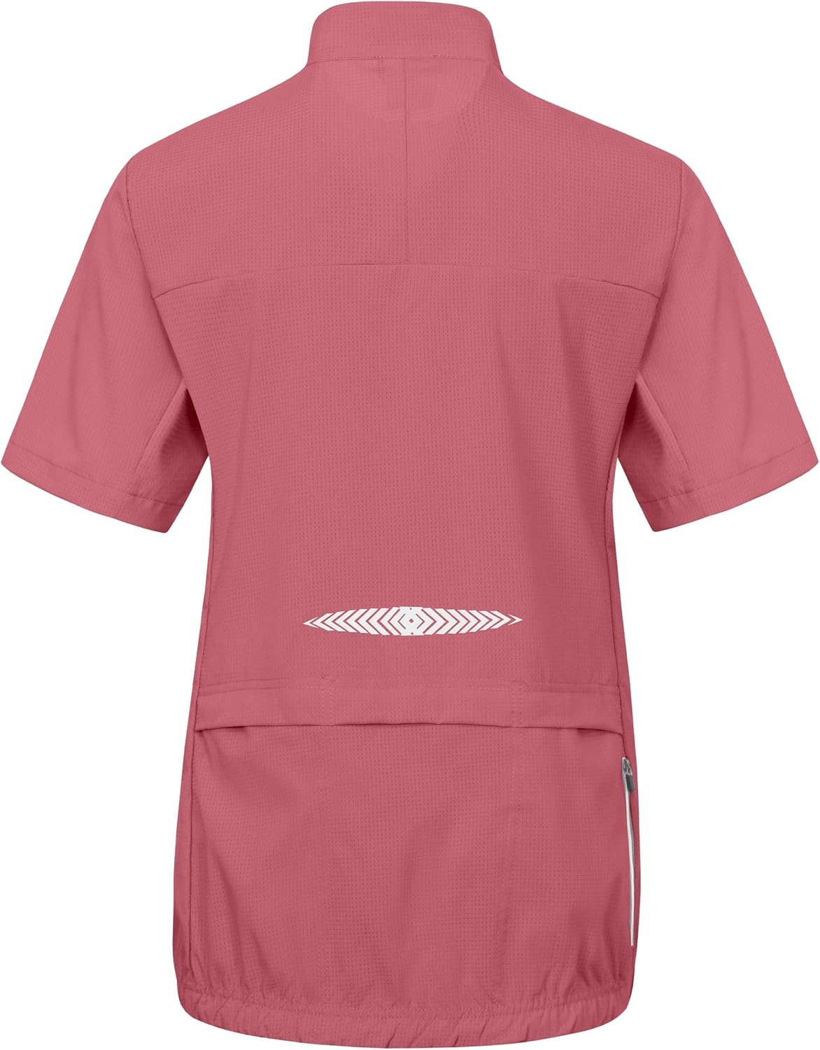 image:imageLittle Donkey Andy Womens Breathable Cycling Jersey Short Sleeve Jacket Quick Dry UPF 50 Reflective ZipperWatermelon Red