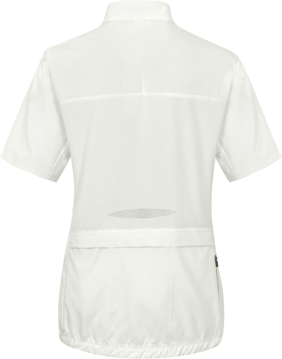 image:imageLittle Donkey Andy Womens Breathable Cycling Jersey Short Sleeve Jacket Quick Dry UPF 50 Reflective ZipperWhite