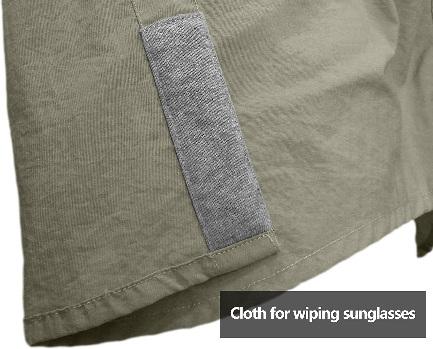 image:imageLittle Donkey Andy Mens UPF 50 UV Protection Shirt Long Sleeve Fishing Hiking ShirtSage