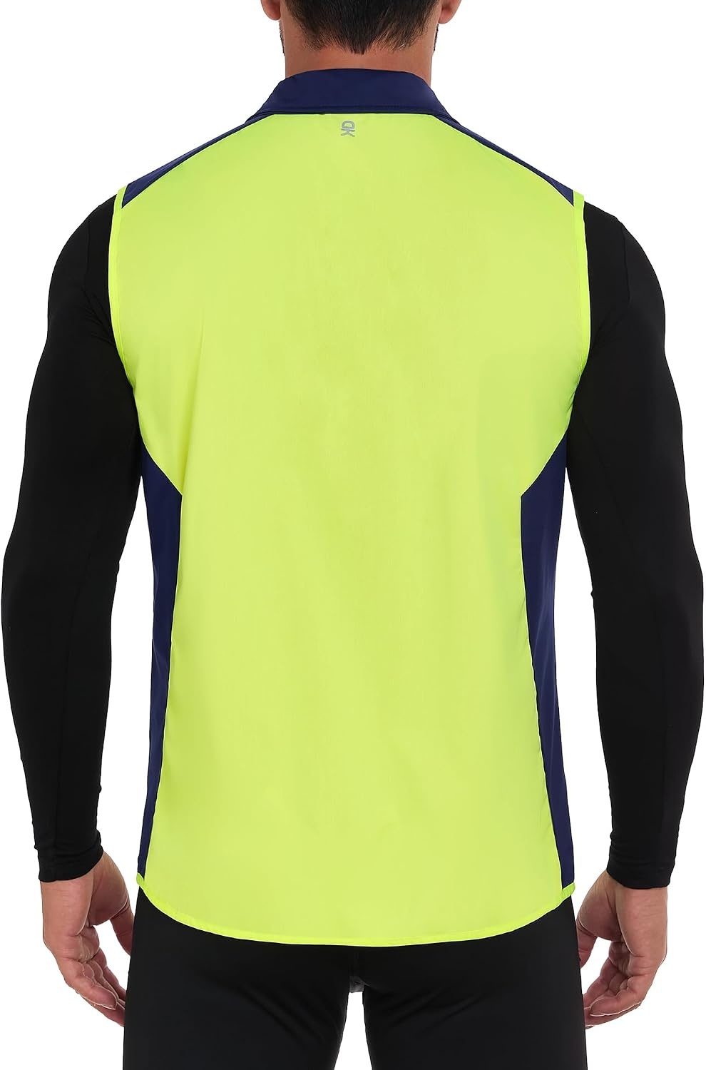 image:imageLittle Donkey Andy Mens Softshell Vest Lightweight Windproof Waterproof Windproof WaterResistant Shell 4Way Stretch Fabric Lightweight Softshell Vest Outdoor Running Cycling Golf Hiking TravelBasic Yellow