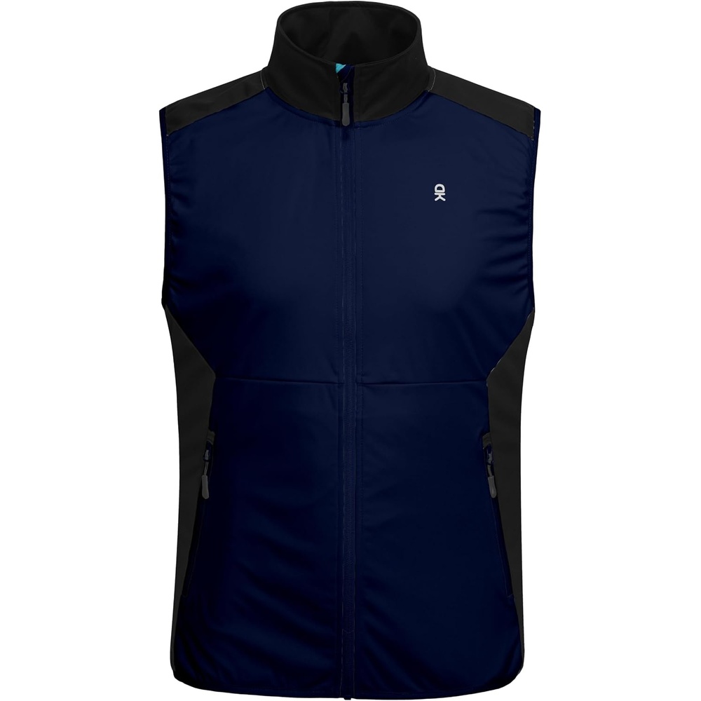 image:imageLittle Donkey Andy Mens Softshell Vest Lightweight Windproof Waterproof Windproof WaterResistant Shell 4Way Stretch Fabric Lightweight Softshell Vest Outdoor Running Cycling Golf Hiking TravelReflective Blue